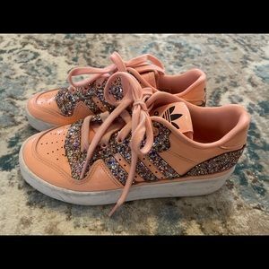 Adidas Sparkly Sneakers Size 6